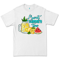 White sweet summer time no background Premium Tee - Jasminsmagicworld