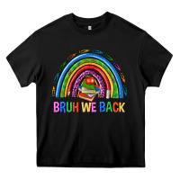 Black bruh we back Heavy Core Tee - NancyCooperArtShop