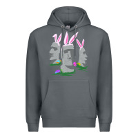 Rock easter island moai figures  cute travelers funny gift Premium Hoodie - maiPhamDesign