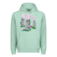 Seafoam easter island moai figures  cute travelers funny gift Premium Hoodie - maiPhamDesign