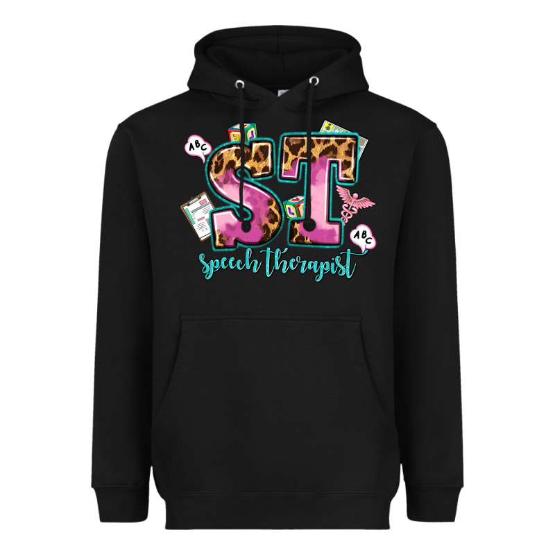 Speech Therapist Heavyweight Hoodie by AdoDesignShop | Teevron