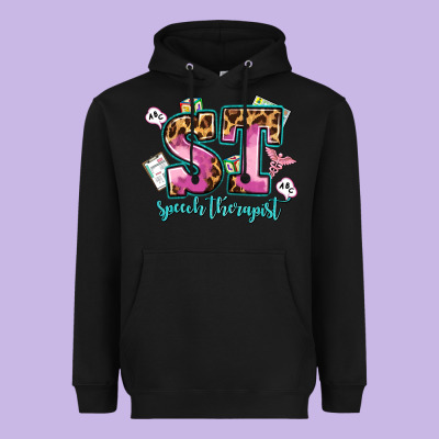 Speech Therapist Heavyweight Hoodie Designed By Adodesignshop