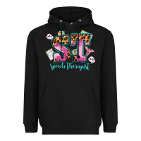 Black speech therapist Heavyweight Hoodie - AdoDesignShop