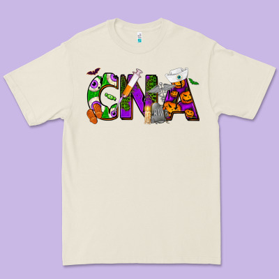 Halloween Cna Certified Nursing Assistant Premium Tee Designed By Nancycooperartshop