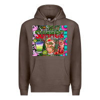 Coffee summer time Premium Hoodie - CowhideDigitalArt