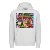 Dove Grey summer time Premium Hoodie - CowhideDigitalArt