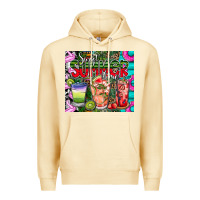 Pina Colada summer time Premium Hoodie - CowhideDigitalArt