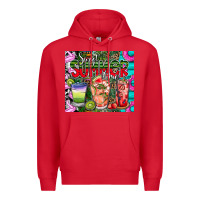 Red summer time Premium Hoodie - CowhideDigitalArt