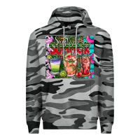 Slate Camo summer time Premium Hoodie - CowhideDigitalArt
