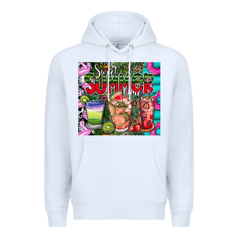Summer Time Premium Hoodie by CowhideDigitalArt | Teevron