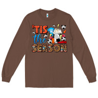 Chestnut tis the season  soccer  frappe coffee Long Sleeve Tee - FaDigitalArtStudio