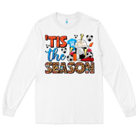 White tis the season  soccer  frappe coffee Long Sleeve Tee - FaDigitalArtStudio