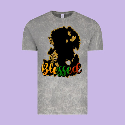Blessed Black History Vintage Tee Designed By Howdyjamesfarm