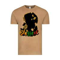 Vintage Camel Blessed black history Vintage Tee - HowdyJamesFarm