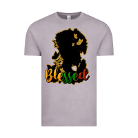 Vintage Zinc Blessed black history Vintage Tee - HowdyJamesFarm