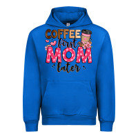 Cobalt coffee first mom later Urban Hoodie - JahusDesignShop
