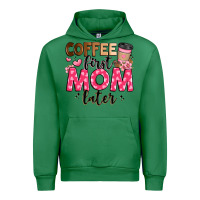 Emerald coffee first mom later Urban Hoodie - JahusDesignShop