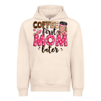 Sandshell coffee first mom later Urban Hoodie - JahusDesignShop