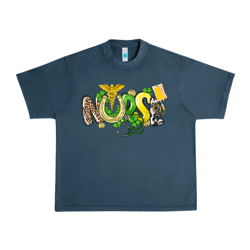Nurse St. Patrick's Day Urban Heavy Tee by HowdyJamesFarm | Teevron