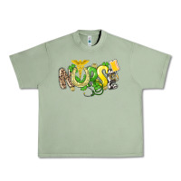 Oil Green Nurse St. Patrick's Day Urban Heavy Tee - HowdyJamesFarm