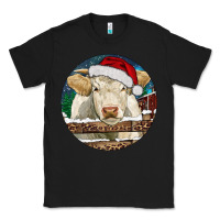 Black Charolais Cow Christmas Classic Tee - RanaPortraitStore