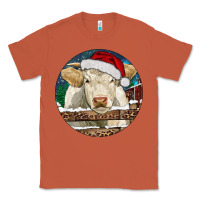 Copper Charolais Cow Christmas Classic Tee - RanaPortraitStore