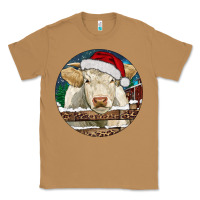 Toasted Coconut Charolais Cow Christmas Classic Tee - RanaPortraitStore