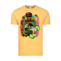 Vintage Mustard tequila and lime Vintage Tee - Jasminsmagicworld