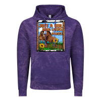 Cloud Purple western just a girl who loves horses Vintage Hoodie - OliviaCreatesArt