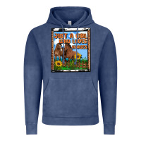 Vintage Denim western just a girl who loves horses Vintage Hoodie - OliviaCreatesArt