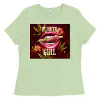 Matcha flower girl Ladies Tee - TumblerDesignByShophia