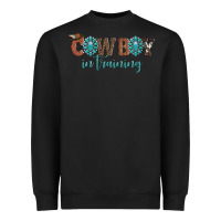 Black cowboy in training Heavyweight Sweatshirt - Artiststas