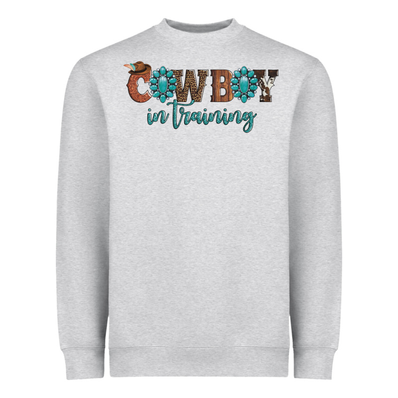Cowboy In Training Heavyweight Sweatshirt by Artiststas | Teevron