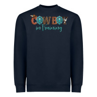 Navy cowboy in training Heavyweight Sweatshirt - Artiststas