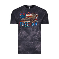 Cloud Black Long live freedom 4th of july Vintage Tee - CowGirlArtShop