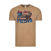 Vintage Coffee Long live freedom 4th of july Vintage Tee - CowGirlArtShop