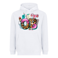 White ob Heavyweight Hoodie - AdoDesignShop
