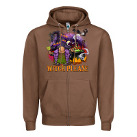 Chestnut witch please Zipper Hoodie - BarkalooDesign