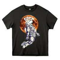 Asphalt Laika, space traveler Heavy Core Tee - Bettercallsaul