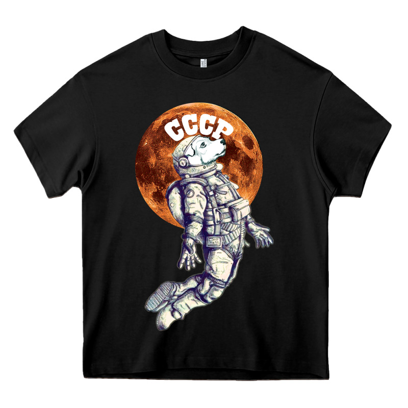 Laika, Space Traveler Heavy Core Tee by Bettercallsaul | Teevron