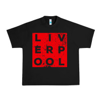 Black Cool Retro Grunge Vintage look Liverpool shirt gift , best gift, costu Urban Heavy Tee - maiPhamDesign