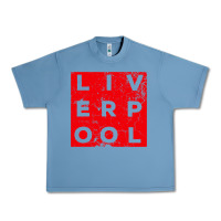 Pebble Blue Cool Retro Grunge Vintage look Liverpool shirt gift , best gift, costu Urban Heavy Tee - maiPhamDesign