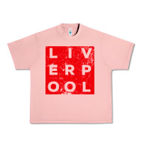 Salmon Cool Retro Grunge Vintage look Liverpool shirt gift , best gift, costu Urban Heavy Tee - maiPhamDesign