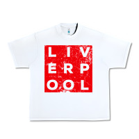 White Cool Retro Grunge Vintage look Liverpool shirt gift , best gift, costu Urban Heavy Tee - maiPhamDesign