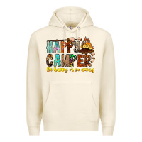 Tofu Happy Camper Be Happy Or Go Away Premium Hoodie - CowhideDigitalArt