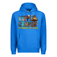 True Royal Happy Camper Be Happy Or Go Away Premium Hoodie - CowhideDigitalArt