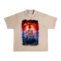 French Oak Things Eleven Days Stranger Urban Heavy Tee - maiPhamDesign