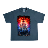 Midnight Navy Things Eleven Days Stranger Urban Heavy Tee - maiPhamDesign