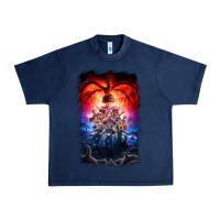 Navy Things Eleven Days Stranger Urban Heavy Tee - maiPhamDesign