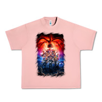 Salmon Things Eleven Days Stranger Urban Heavy Tee - maiPhamDesign